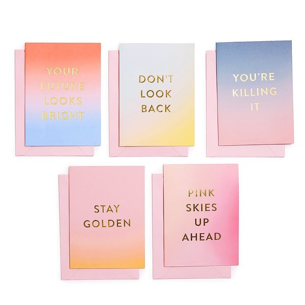 ban.do Your Future Looks Bright Greeting Card Set (73490)