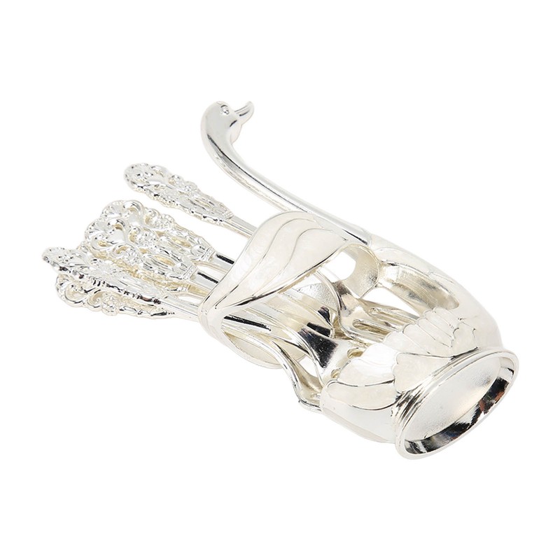 Swan Base Holder Coffee Dinnerware Set Light Luxury Innovative Swan