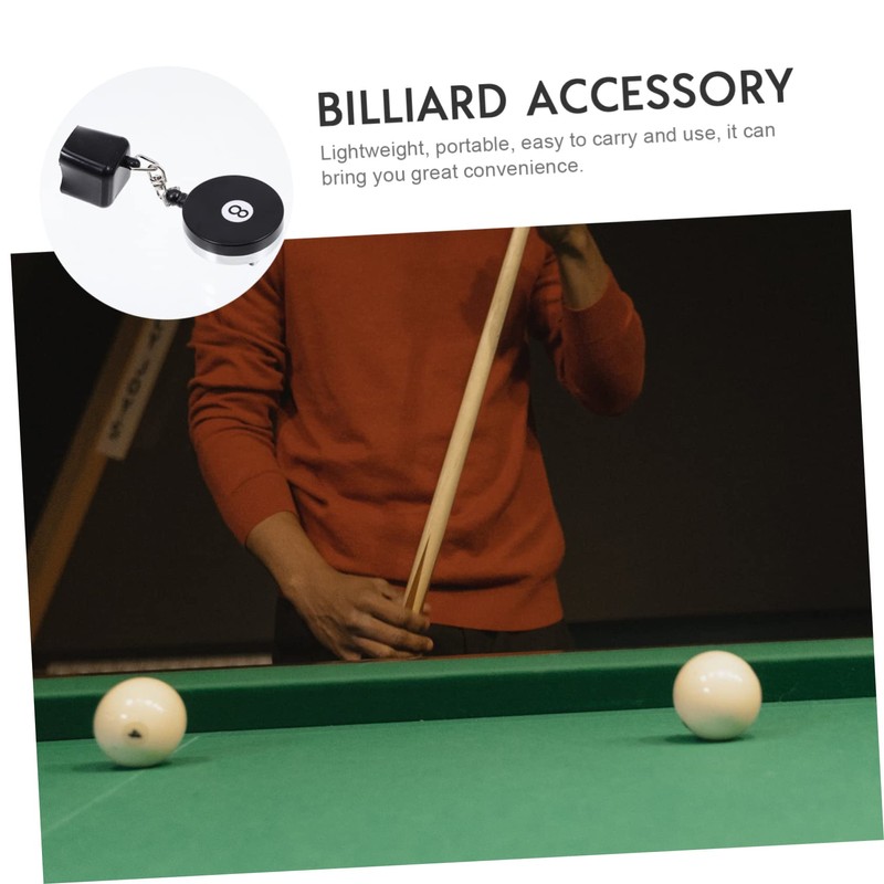 Totority Rubber Billiard Chalk Holder for Snooker Durable Non Slip