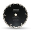 DT-DIATOOL Diamond Saw Blade with Deep Teeth 9 Inch /