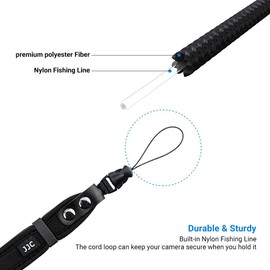 Correa de muñeca para cámara, suave para Canon EOS M200 M100 M10 M50 M5 M6 G1X G3X G9X G5X Mark II III Sony RX100 VII VI V VA IV III ZV-E1 ZV-E10 Rioch GR III HDF GR IIIx HDF Olympus TG-7 TG-6 y y