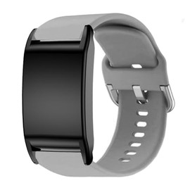 hengkang Fit for WHOOP 4.0 Watch Bands with Case Women Men, Sport Silicone Quick Release Replacement Band Wristband Straps with Protector Case Fit for WHOOP 4.0 (Gray)