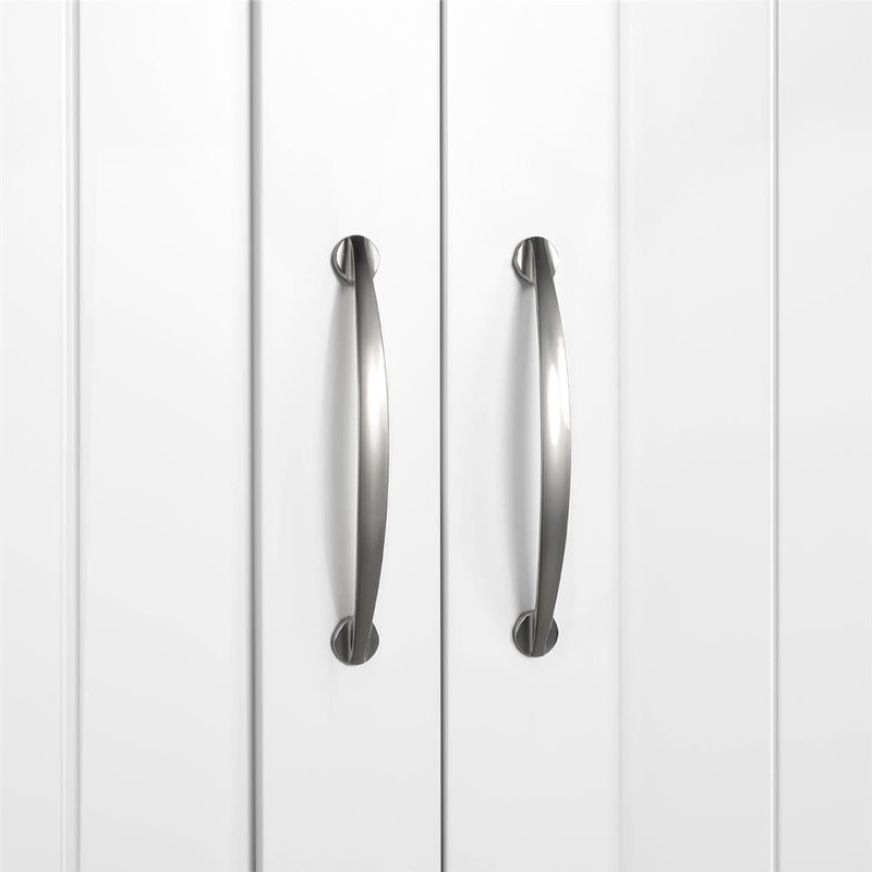 Yaheetech Bathroom Wall Cabinet, Kitchen Storage Cupboard Cabinet with 2