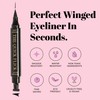 The Quick Flick Winged Eyeliner Stamp in Grand, Intense Black,