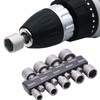 9 Piece Hex Shank Drill Bit Set, 5-13mm Magnetic Nut