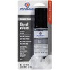 Permatex Steel & Aluminum Auto Epoxy 84109, 1 Oz, Grey, Two-Part Mix, Metal Compatible, Quick Cure, 10 Min Cure, Waterproof, High Viscosity