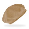 fiebig Fine Knit Basque with Rolled Edge, Beret in One