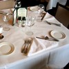WedDecor White Square Tablecloth 54 x 54 inch Polyester Linen