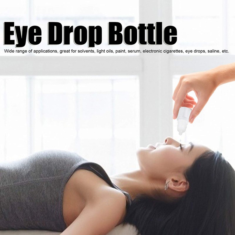 HERCHR 2ml Eye Dropper Bottles,100Pcs Squeezable Dropper Bottles,Dropper Potion Bottles