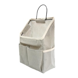 DecorDwell Hanging Organiser, Wall Hanging, Hanging Storage Bag, High Capacity Foldable Wall Organiser with Pockets, Hanging Organiser with Metal Frame for Home, Office, Shop, Motorhome