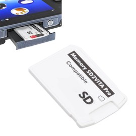 Adaptador de Tarjetas de Juego PS Vita, Tarjetas de Memoria PS Vita para PS Vita HENkaku 3.60 Micro Tarjeta de Almacenamiento, Adecuado para PS Vita 1000 2000, Fácil de Empujar Y Sacar