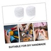 Tofficu 2rolls Soft Coral Fleece Knitting Yarn Replaceable Multi-Function Crochet