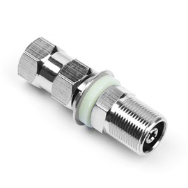 Fumei 3/8 x 24 Thread CB Antenna Sturdy Mount with SO-239 Copper Nickel Plated Connector Fits for 1/2" Hole (2)