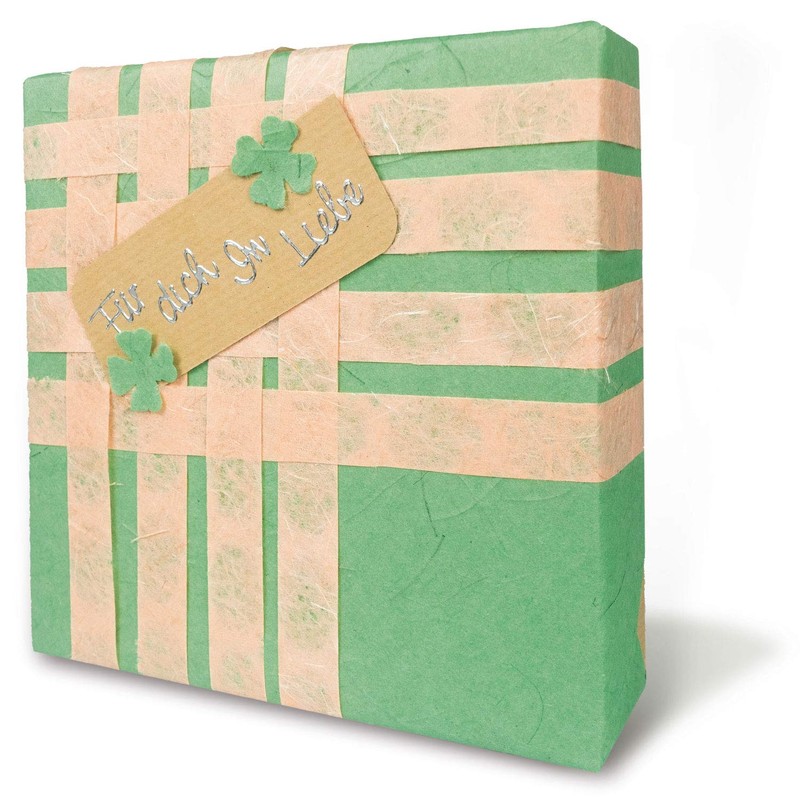 Ursus 61610005 Natural Paper Roots, 10 Sheets, in Various Sizes,