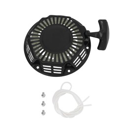 YINETTECH Recoil Pull Start Starter 180mm Generator Starter Compatible with Predator Compatible with Champion Compatible with Honda with Pull Rope and Mounting Nut