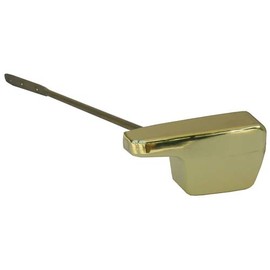 Aqua Plumb #2645B Eljer Type Side Mount Toilet Flush Lever Polished Brass Finish Handle