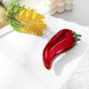 Funny Pepper Hair Clip,Acetate Claw Clips,Cute Food Hair Clips for