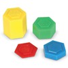 Learning Resources Hexagram Weights - Set of 54 Pieces, Ages