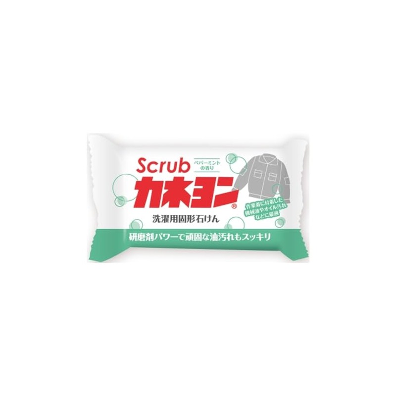 Kaneyo Soap Scrub Kaneyon Peppermint Scent, 3.9 oz (110 g),