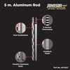 Johnson Level & Tool 40-6327 Metric Aluminum Grade Rod, 5m,