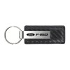 Ford F-150 Carbon Fiber Leather Key Chain (Gun Metal)