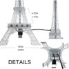 BTF-LIGHTING USB 5V Romantic Eiffel Tower Built-in Colour Changing Night