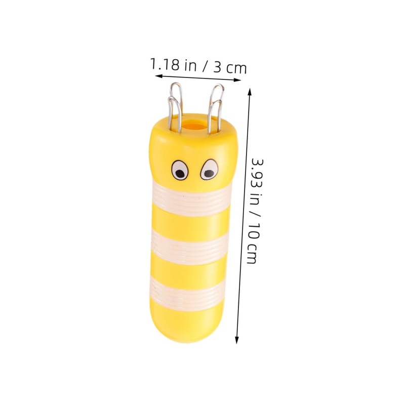 LIFKOME 2pcs Cute Bee Yarn Knitter Hand-Knitting Weaving Tool for