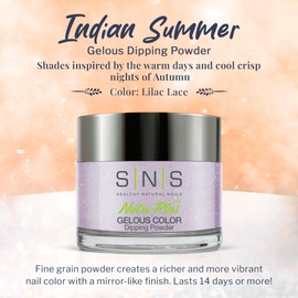 SNS Healthy Natural Nails SNS Nails Dipping Powder Gelous Color - Indian Summer Collection - IS30-1oz