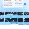 1000Pcs Small Screws, Flange Self Tapping Screws Black Self Tapping