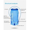 AONIJIE 1L/1.5L/2L/3L Hydration Bladder Water Reservoir Bag BPA Free for