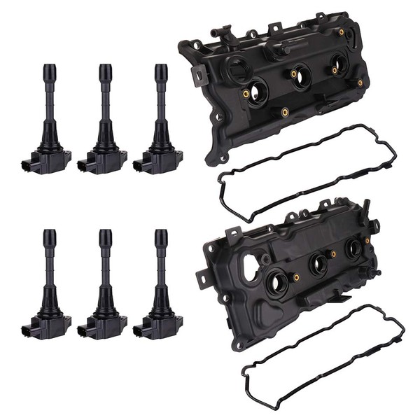 ECCPP Valve Covers with Valve Cover Gaskets for 2009-2014 Murano