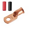 Heavy Duty 2x5/16 Copper Wire Lugs,12Pcs 2 AWG 5/16'' Stud