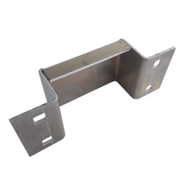 (8) Bolt ON ALUMINIM Stake Trailer Pockets with Lip Truck Trailer Board Holder 1000501