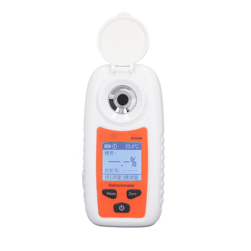 LCD Brix Digital Refractometer Non Slip Dust Proof Cover Digital
