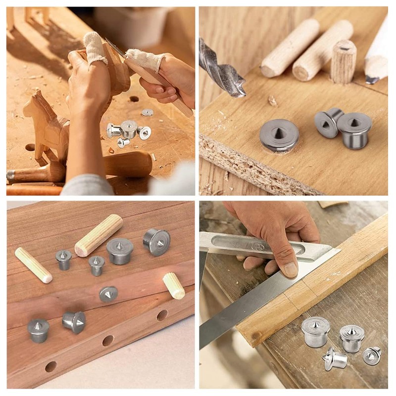 Wooden Dowel Centring Tips, Pack of 20 Dowels, Centring Tips,