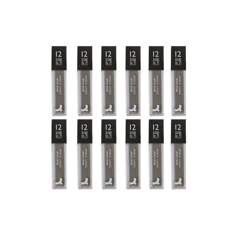 Q-Connect Replacement Pencil Lead Medium 0.7mm (144 Pack) KF01548