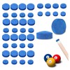 15PCS Billiard Pool Cue Tips Pool Cue Tips Replacement Kit