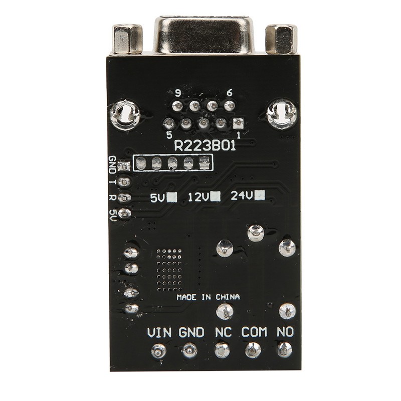 RS232 Delay Relay Module 1 Channel Serial Port UART Multifunctional