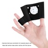 2Pcs Baseball Training Catching Glove Black Soft Comfortable Mini Baseball