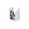 4 x Chrome Glass Shelf Brackets Diameter 21 mm Display