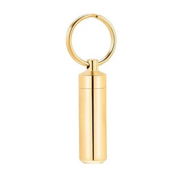 Cremation Jewellery for Ashes Pendant Urn Necklace Cylinder with Glass Vial Keepsake Ash Memorial Jewellery, Stainless Steel, No Gemstone