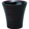 Aze Shinzo Shoten F2108 Guinomi Hagi Akebono Black