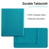 Hiasan Turquoise Rectangle Tablecloth - Waterproof and Spillproof Washable Fabric