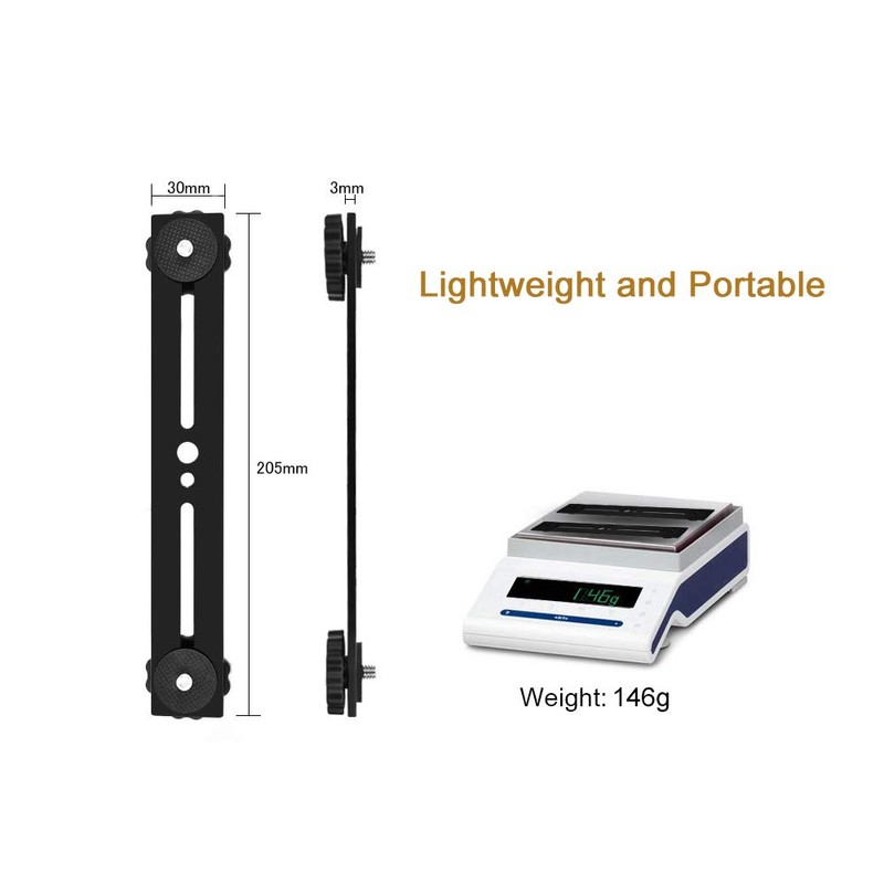 UTEBIT Dual DSLR Flash Camera Bracket – Pack of 2