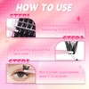 FADLASH Cluster Lashes Kit Volume Lash Cluster Kit 2 Thicknesses