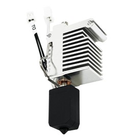 HysiPrui 0.6mm Ceramic Upgrade Kobra 3 Hotend Assembled Extruder Printhead Kit - 3D Printer Hot End Replacement with 0.6mm Hardened Steel Nozzle, Heat Sink Heating Cartridge for Kobra 3/Kobra 3 Combo