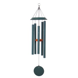 Shenandoah Melodies by Wind River - 35 inch Green Wind Chime for Patio, Backyard, Garden, and Outdoor décor (Aluminum Chime) Made in The USA