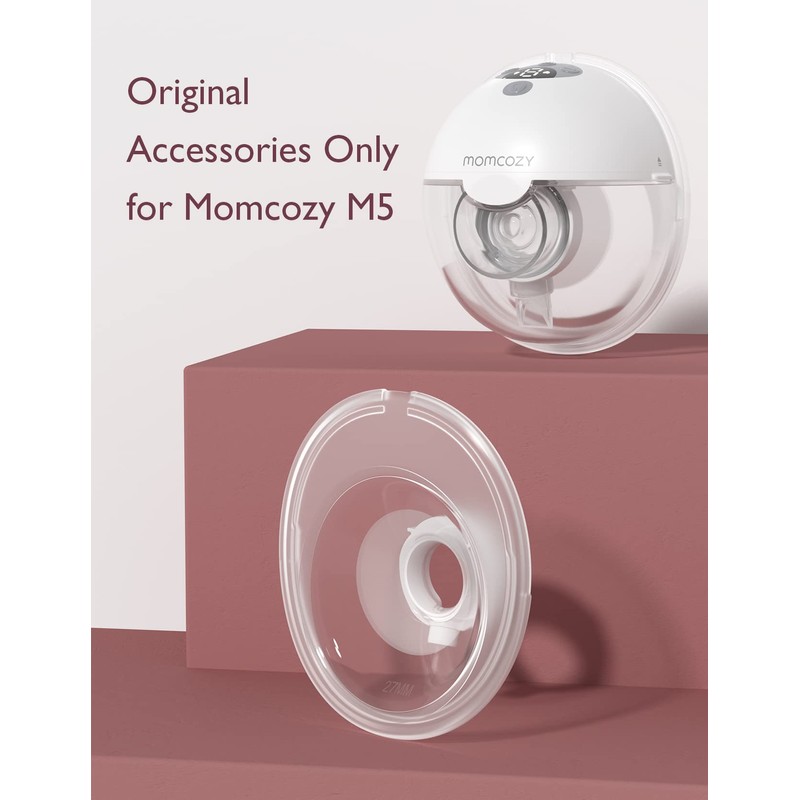 Momcozy Original M5 Replacement Accessories, Original Breastfeeding Parts Only Compatible