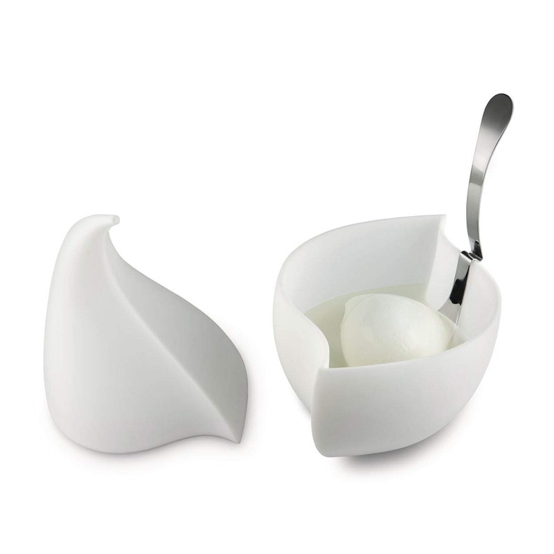 Alessi Mozzarella Holder, Bianco, one size