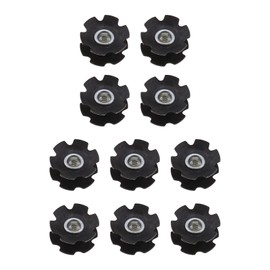SING F LTD 10PCS Bike Headset Star Nut Bicycle Fork Star Nut Fit for 28.6mm (1-1/8 inch) Front Fork Mountain Bicycle Road Bike Hybrid Bike Cycling Components Parts
